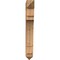Ekena Millwork Merced Arts & Crafts Rough Sawn Bracket, Western Red Cedar, 4"W x 20"D x 32"H BKT04X20X32MRC03RWR - alternate 3